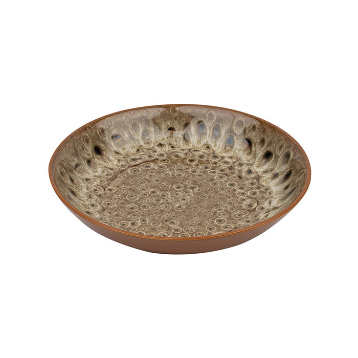 Avet Plato Hondo de Cerámica 20 cm, Colección Amoeba, 6 Unidades, Esmaltado Reactivo y Acabado Brillante Avet Plato Hondo de Cerámica 20 cm, Colección Amoeba, 6 Unidades, Esmaltado Reactivo y Acabado Brillante